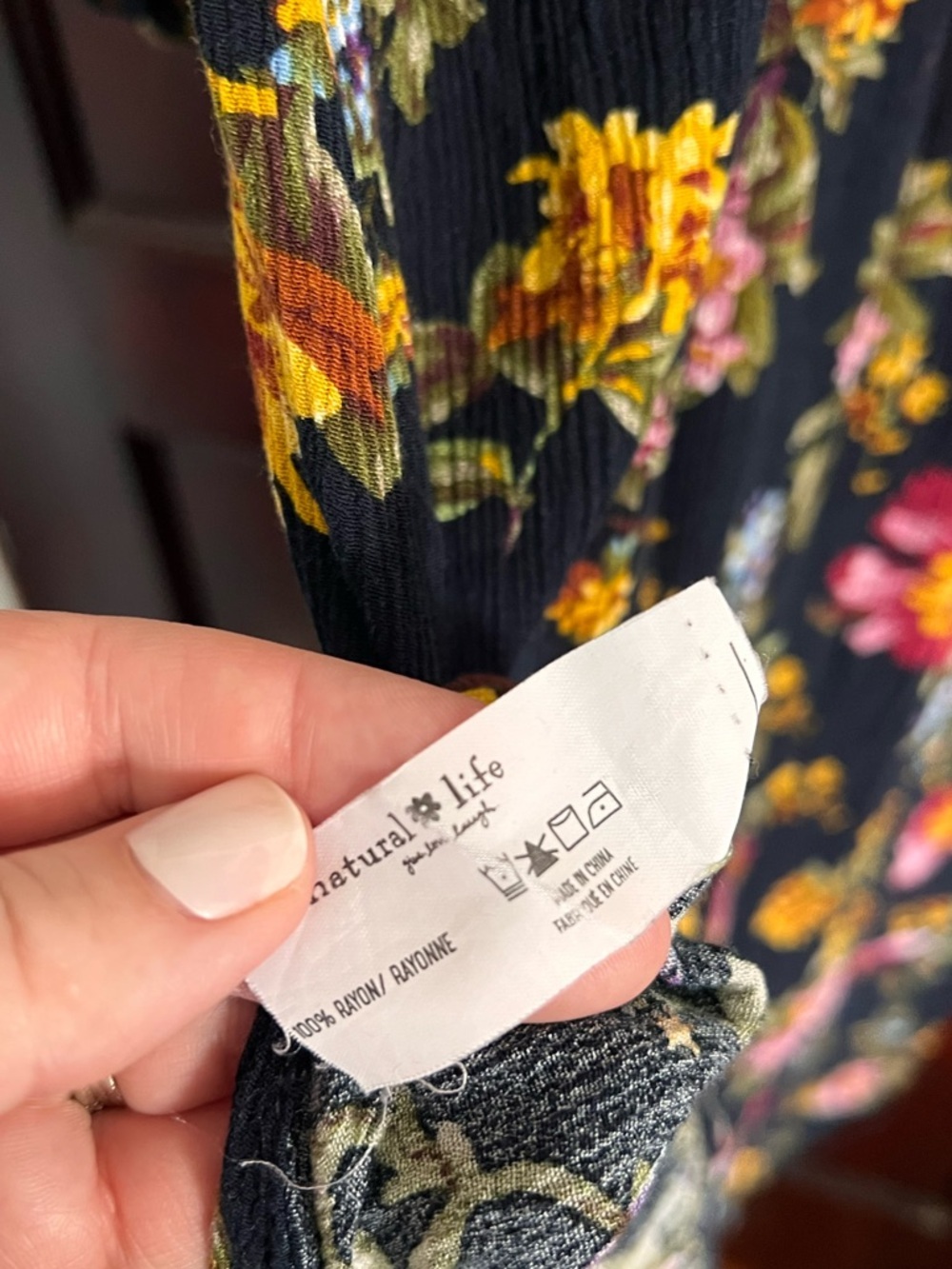 Natural Life Women’s Rowan Floral Maxi Dress size Medium - Picture 9 of 12